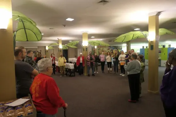 Third- Christmas Basket