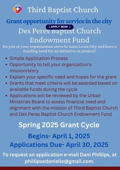 Des Peres Baptist Church Endowment Fund- spr 25